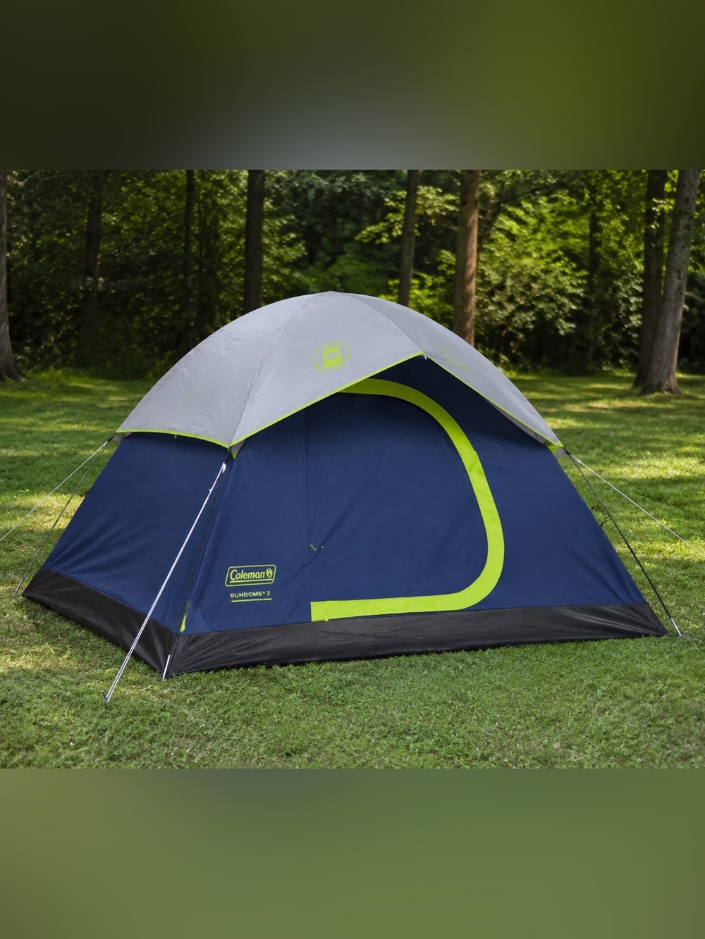 Coleman Sundome 2-Person Camping Tent WeatherTec – New in Carry Bag